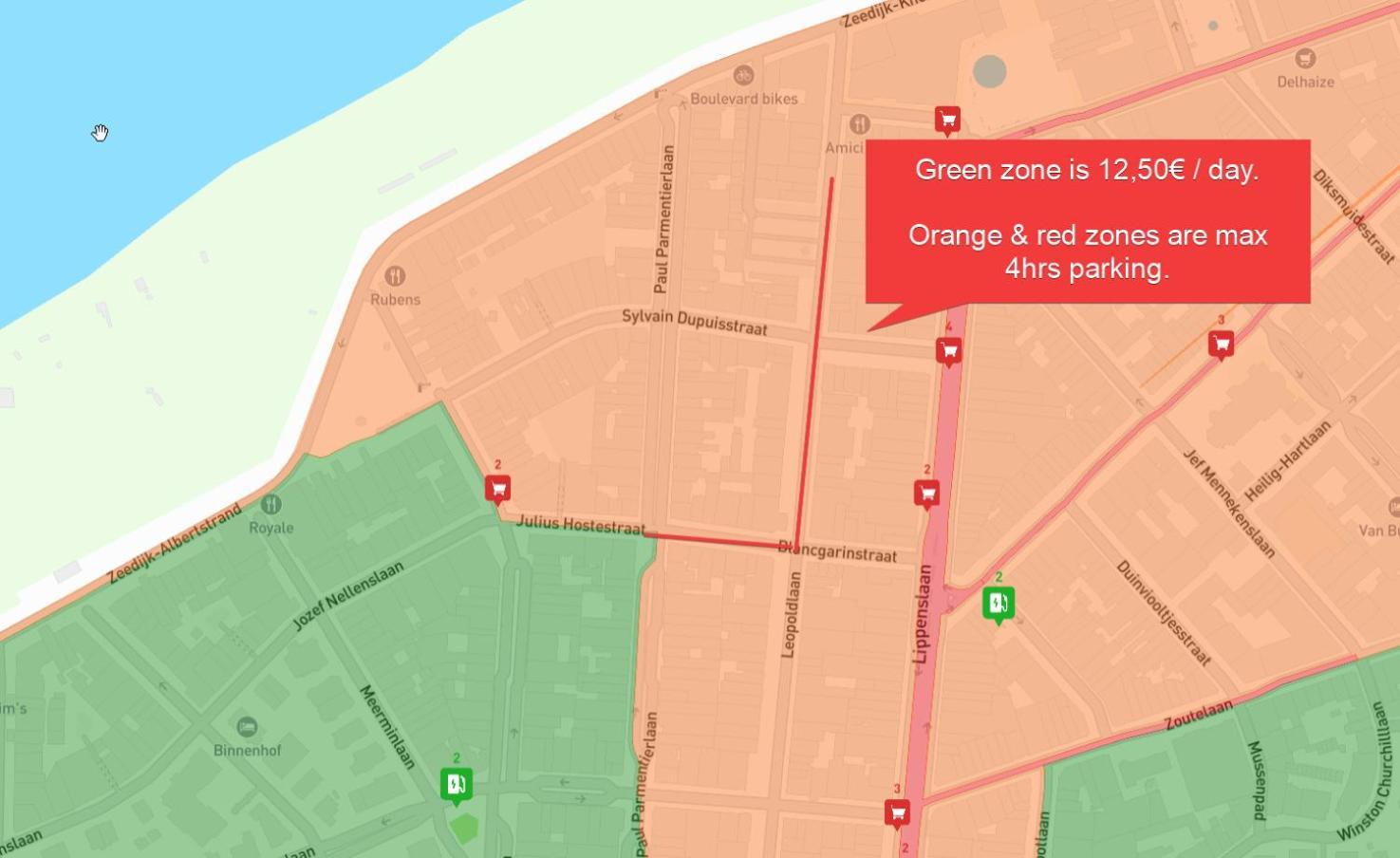 Close To Shops, Restaurants & The Knokke-Heist